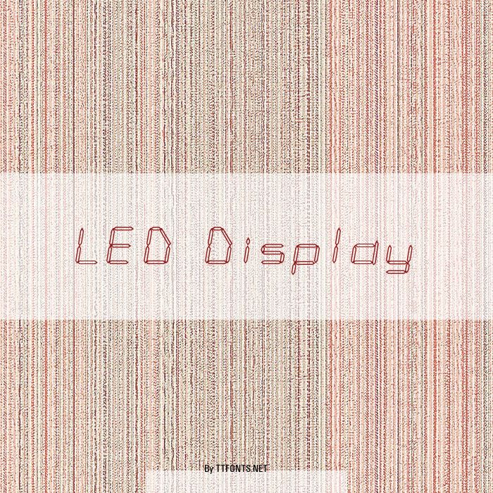 LED Display example